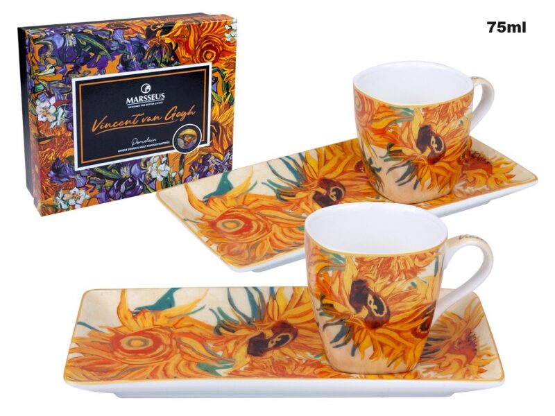 ESPRESSO TASĪŠU KOMPLEKTS "SAULESPUĶES"