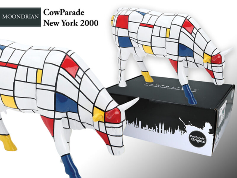 CowParade New York 2000: Mondriani
