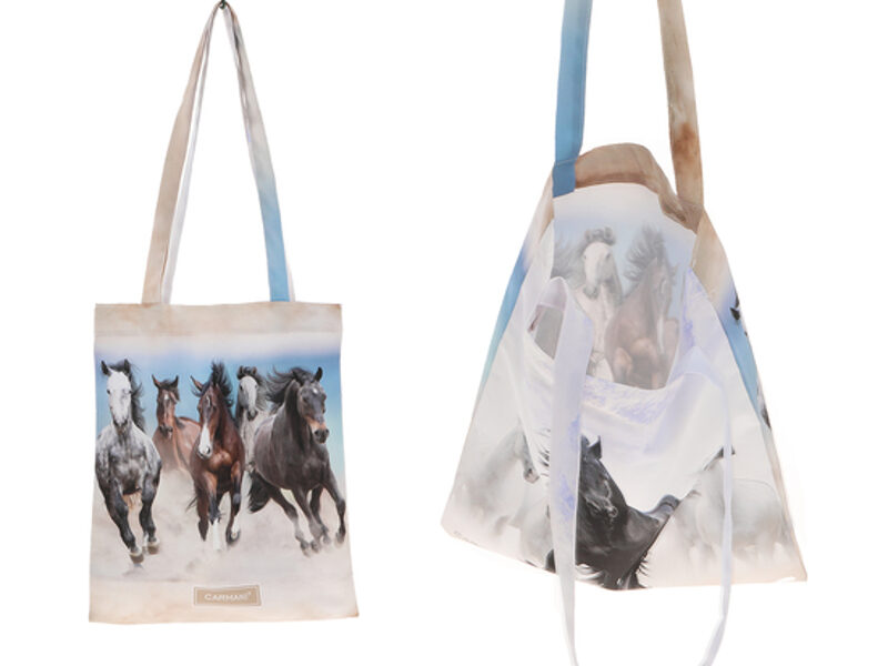 BAG WITH DIFFERENT HORSES