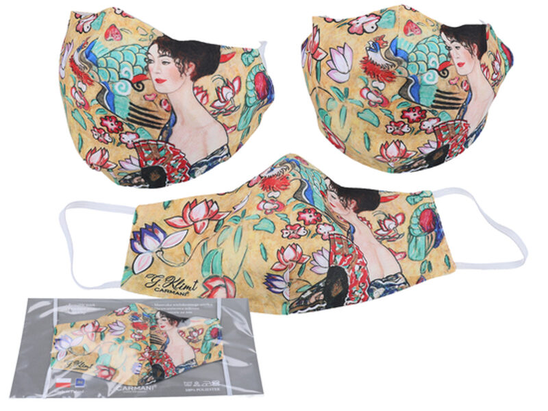 SEJAS MASKA AR KLIMTA "DĀMA AR VĒDEKLI"